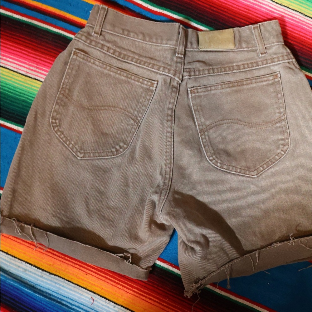 Vintage Brown Lee cutoffs